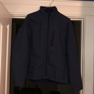 I am selling a blue rain jacket